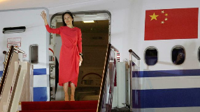 植鴻凈水器：孟晚舟女士終于回家了！